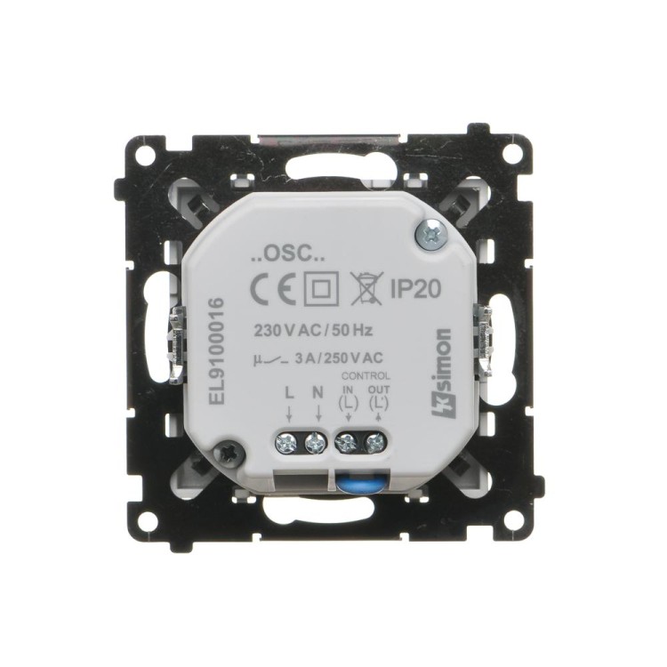 Oprawa oświetleniowa LED z czujnikiem ruchu, 230V Simon 55 TOSC3K.01/143 Kontakt-Simon aluminium mat