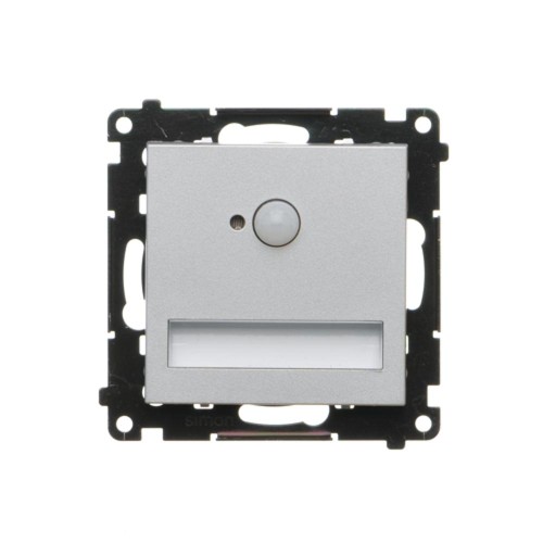 Oprawa oświetleniowa LED z czujnikiem ruchu, 230V Simon 55 TOSC4K.01/143 Kontakt-Simon aluminium mat