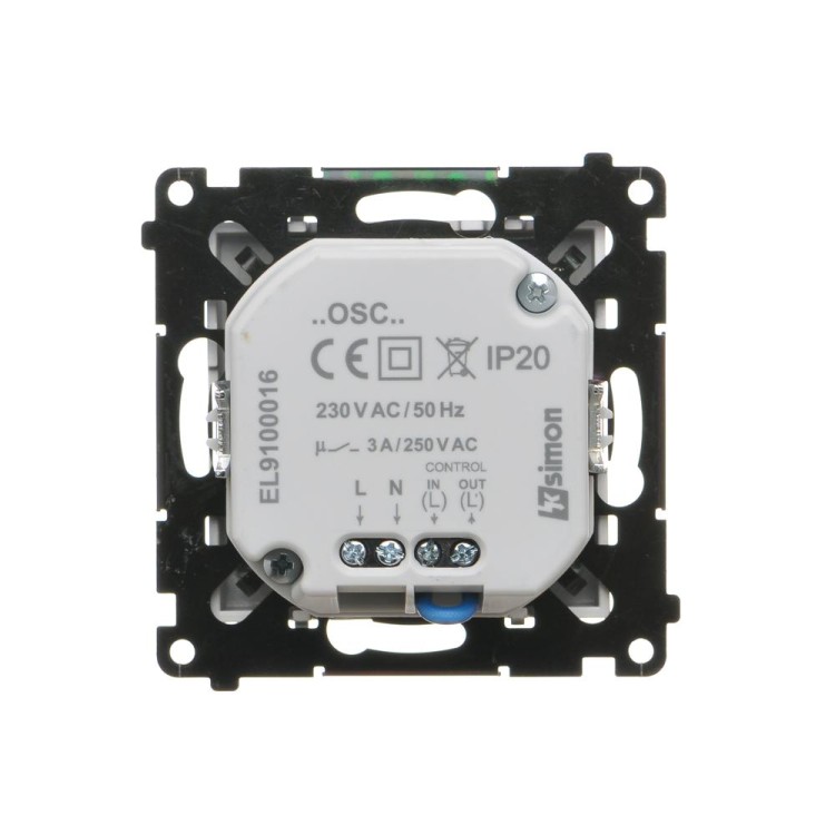 Oprawa oświetleniowa LED z czujnikiem ruchu, 230V Simon 55 TOSC4K.01/143 Kontakt-Simon aluminium mat
