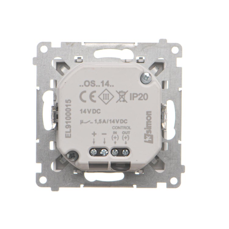Oprawa oświetleniowa LED z czujnikiem ruchu, 14V Simon 55 TOSC5K14.01/143 Kontakt-Simon aluminium mat