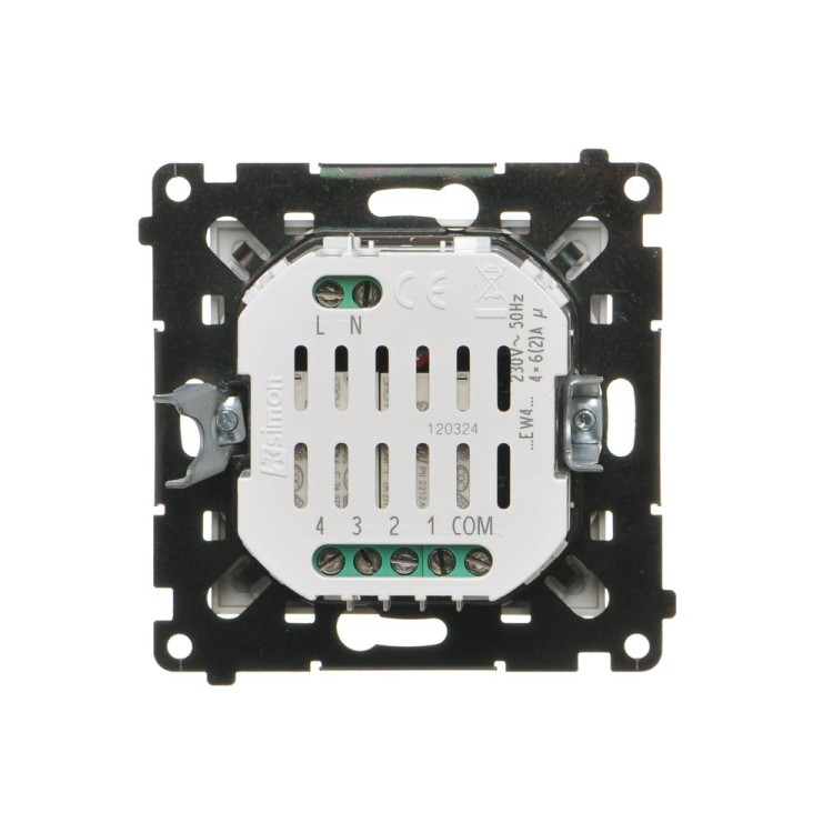 Elektroniczny łącznik / przycisk 4-krotny Simon 55 TEW4.01/144 Kontakt-Simon szampański mat