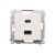 Ładowarka USB podwójna Simon 55 TEC2CA.01/111 Kontakt-Simon biały mat