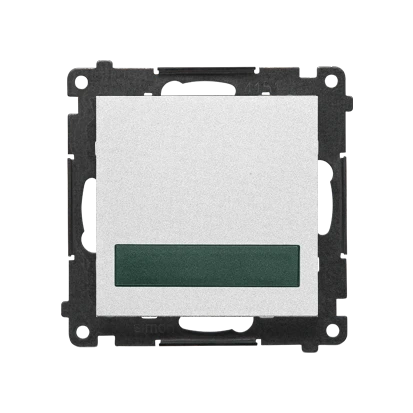 Sygnalizator świetlny LED, światło zielone Simon 55 TESS3.01/111 Kontakt-Simon biały mat