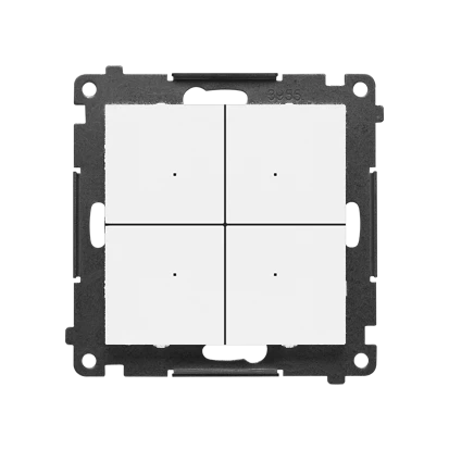 Kontroler sterujący bezprzewodowo innymi urządzeniami Simon GO, sterowany smartfonem [Wi-Fi], max 30 akcji, CONTROL Simon 55 GO TEK1W.01/111 Kontakt-Simon biały mat