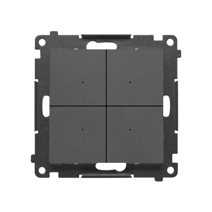 Kontroler sterujący bezprzewodowo innymi urządzeniami Simon GO, sterowany smartfonem [Wi-Fi], max 30 akcji, CONTROL Simon 55 GO TEK1W.01/116 Kontakt-Simon grafitowy mat