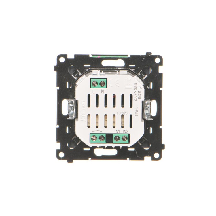 Łącznik elektroniczny Simon 55 TEW1.01/116 Kontakt-Simon grafitowy mat
