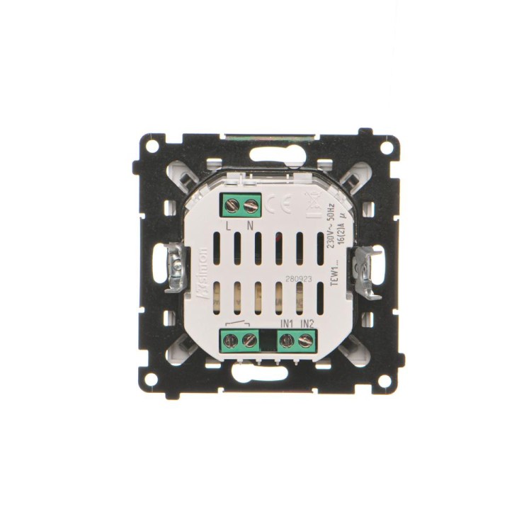 Łącznik elektroniczny Simon 55 TEW1.01/143 Kontakt-Simon aluminium mat