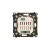 Łącznik elektroniczny Simon 55 TEW1.01/144 Kontakt-Simon szampański mat