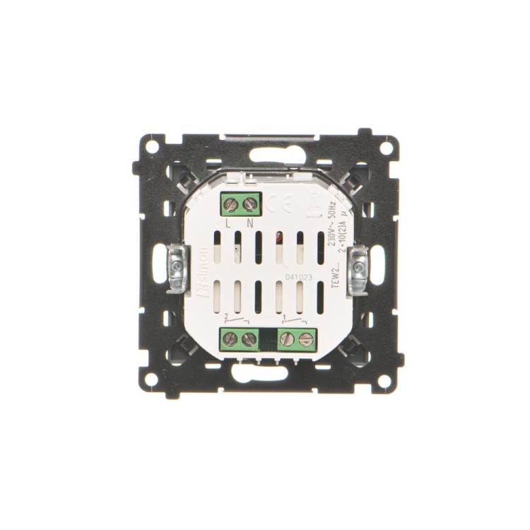 Łącznik elektroniczny podwójny Simon 55 TEW2.01/116 Kontakt-Simon grafitowy mat