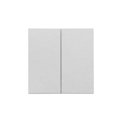 Klawisz podwójny do łączników i przycisków Simon 55 TKZW2/X/143 Kontakt-Simon aluminium mat