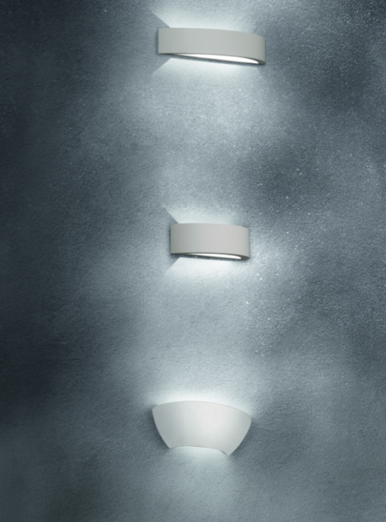 Lampa ścienna gipsowa do malowania Industrialna Loft GIPSY PROSTOKĄT S 2206 NOWODVORSKI Lighting E27 nowoczesna oprawa oświetleniowa gips z gipsu kinkiet Inspiracje Premium