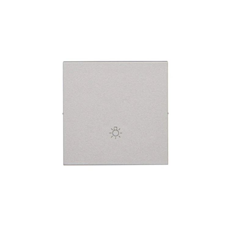 Klawisz pojedynczy do łączników i przycisków Simon 55 TKWS1/143 Kontakt-Simon aluminium mat