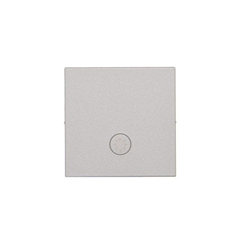 Klawisz pojedynczy do łączników i przycisków Simon 55 TKWS1L/143 Kontakt-Simon aluminium mat