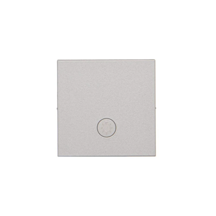 Klawisz pojedynczy do łączników i przycisków Simon 55 TKWS1L/143 Kontakt-Simon aluminium mat