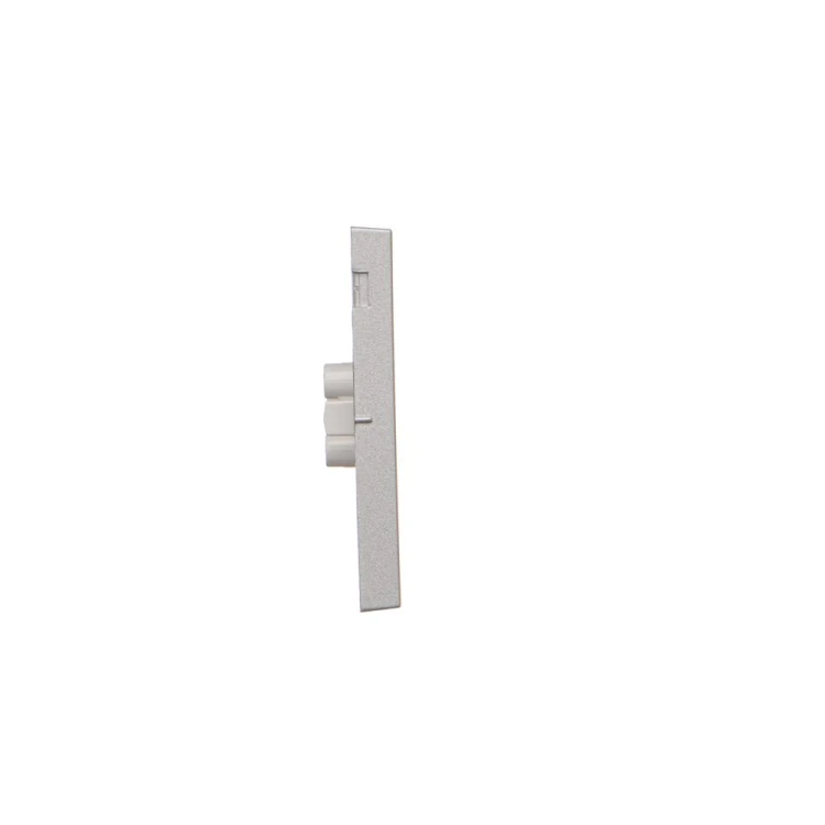 Klawisz pojedynczy do łączników i przycisków Simon 55 TKWS1L/143 Kontakt-Simon aluminium mat