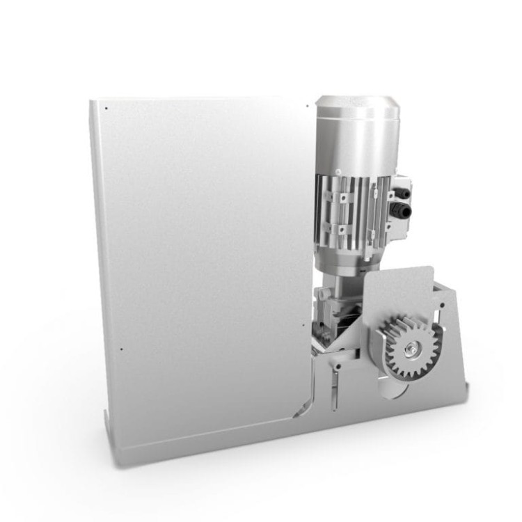 Napęd do bramy przesuwnej Tousek TPS 10speed 11110870 1000kg 30m TPS-10speed TPS-10 TPS10 Speed głowica bram przesuwnych automat silnik szary aluminium