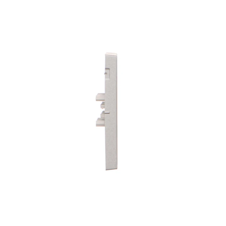 Klawisz podwójny do łączników i przycisków Simon 55 TKW5L2/143 Kontakt-Simon aluminium mat