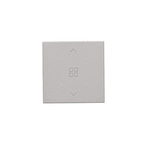 Klawisz pojedynczy, z piktogramem, do produktów elektronicznych Simon 55 TKE13/143 Kontakt-Simon aluminium mat