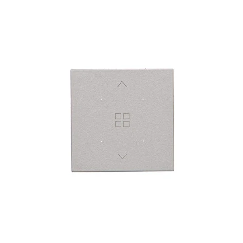 Klawisz pojedynczy, z piktogramem, do produktów elektronicznych Simon 55 TKE13/143 Kontakt-Simon aluminium mat