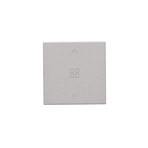 Klawisz pojedynczy, z piktogramem, do produktów elektronicznych Simon 55 TKE13/143 Kontakt-Simon aluminium mat