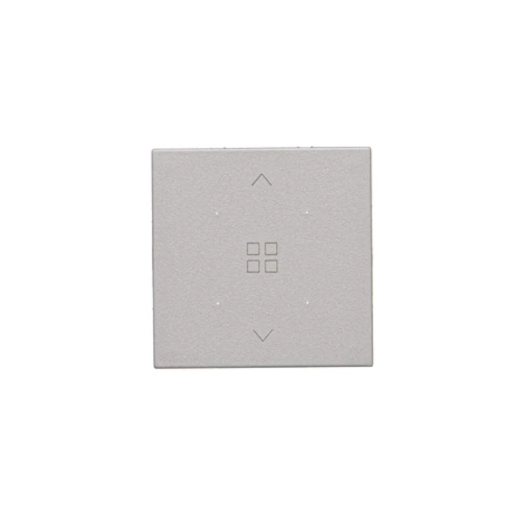 Klawisz pojedynczy, z piktogramem, do produktów elektronicznych Simon 55 TKE13/143 Kontakt-Simon aluminium mat