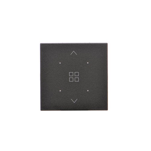 Klawisz pojedynczy, z piktogramem, do produktów elektronicznych Simon 55 TKE13/149 Kontakt-Simon czarny mat