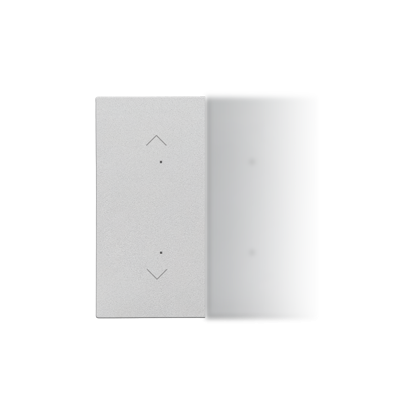 Klawisz 1/2, z piktogramem, do produktów elektronicznych Simon 55 TKE21/143 Kontakt-Simon aluminium mat