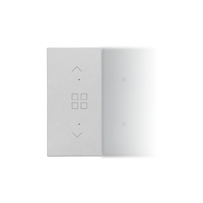 Klawisz 1/2, z piktogramem, do produktów elektronicznych Simon 55 TKE23/143 Kontakt-Simon aluminium mat