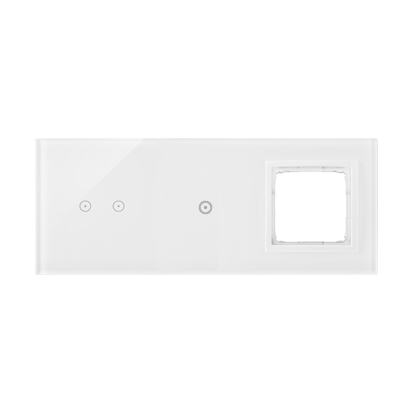 Panel dotykowy 3 moduły Simon 54 Touch DSTR3210/70 Kontakt-Simon biała perła