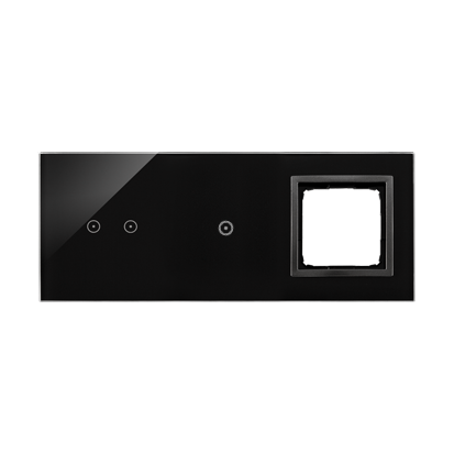 Panel dotykowy 3 moduły Simon 54 Touch DSTR3210/73 Kontakt-Simon zastygła lawa