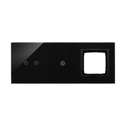 Panel dotykowy 3 moduły Simon 54 Touch DSTR3210/75 Kontakt-Simon wulkaniczna lawa