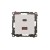 Ładowarka USB podwójna Simon 55 TEC2CAQ.01/114 Kontakt-Simon jasnoszary mat