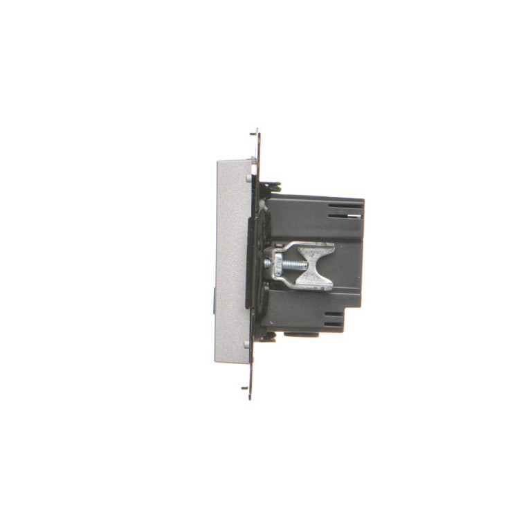 Ładowarka USB podwójna Simon 55 TEC2CAQ.01/143 Kontakt-Simon aluminium mat