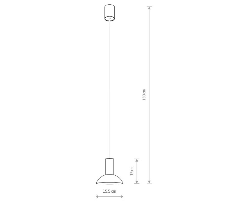 Lampa sufitowa wisząca Industrialna Loft HERMANOS C BLACK/SOLID BRASS 8194 NOWODVORSKI Lighting GU10 nowoczesna oprawa oświetleniowa metal mosiądz żyrandol czarno-złoty czarna pojedynczy zwis Inspiracje Premium