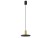 Lampa sufitowa wisząca Industrialna Loft HERMANOS B BLACK/SOLID BRASS 8100 NOWODVORSKI Lighting GU10 nowoczesna oprawa oświetleniowa metal mosiądz żyrandol czarno-złoty czarna pojedynczy zwis Inspiracje Premium