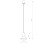 Lampa sufitowa wisząca Industrialna Loft HERMANOS A WHITE/SOLID BRASS 8040 NOWODVORSKI Lighting GU10 nowoczesna oprawa oświetleniowa metal mosiądz żyrandol biało-złoty pojedynczy zwis Inspiracje Premium