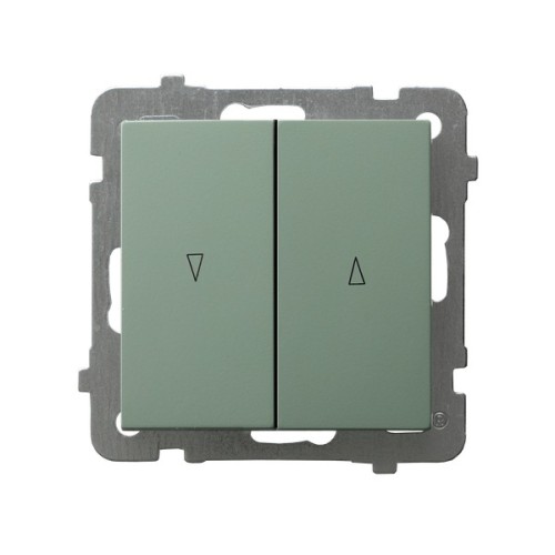 Łącznik żaluzjowy z blokadą mechaniczną ŁP-7GB/m/84 As Ospel zielony mat