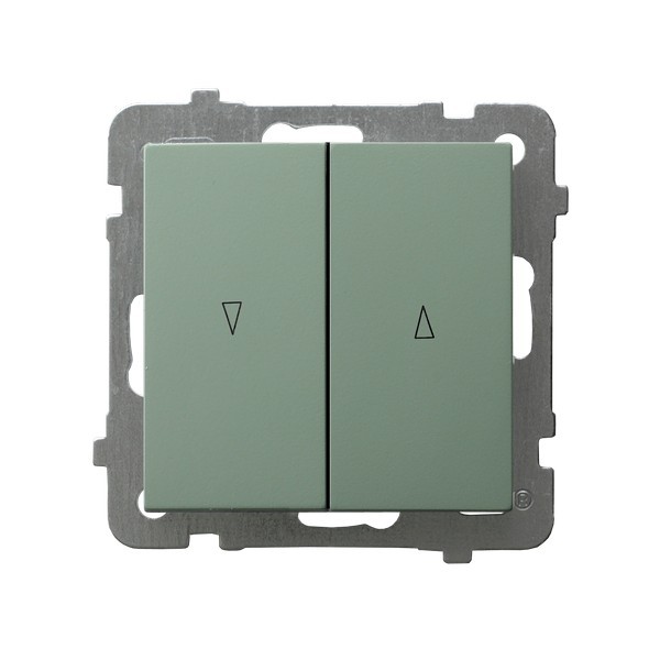 Łącznik żaluzjowy z blokadą mechaniczną ŁP-7GB/m/84 As Ospel zielony mat