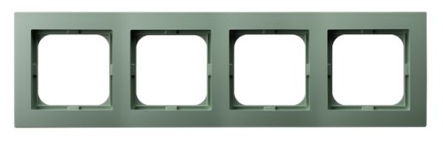 Ramka poczwórna R-4G/84 As Ospel zielony mat