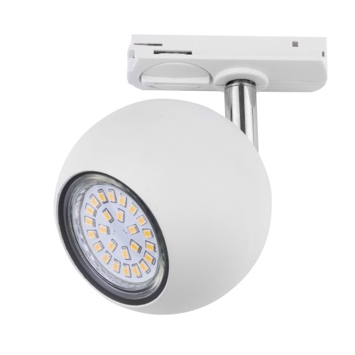 TRACER WHITE 1 TL-001 GU10 4040 TK Lighting Biały Biały