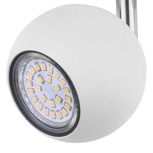 TRACER WHITE 1 TL-001 GU10 4040 TK Lighting Biały Biały