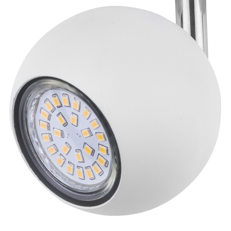 TRACER WHITE 1 TL-001 GU10 4040 TK Lighting Biały Biały