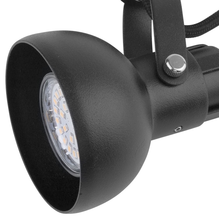 TRACER BLACK 1 TL-005 GU10 4043 TK Lighting Czarny Czarny