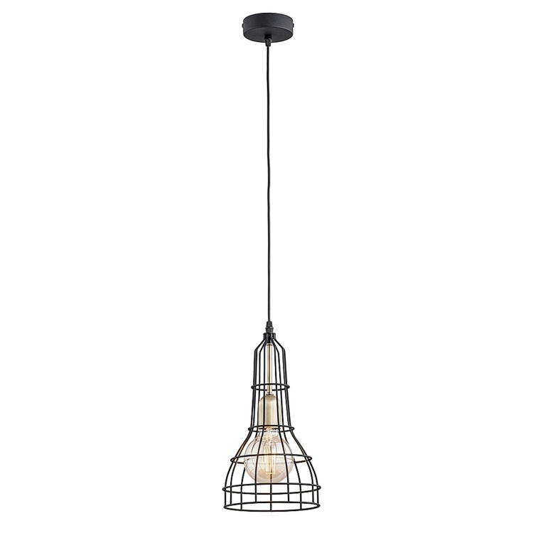 LONG Lampa wisząca 1 2208 TK Lighting Złoty, Czarny Czarny