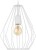 BRYLANT WHITE Lampa wisząca 1 D 2223 TK Lighting Biały Biały
