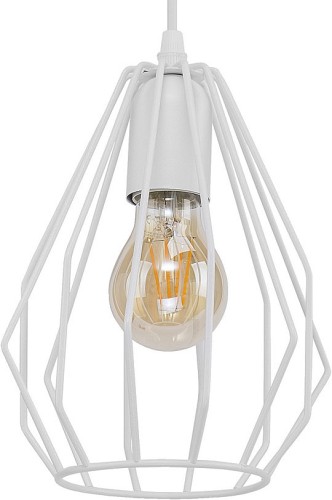 BRYLANT WHITE Lampa wisząca 1 M 2222 TK Lighting Biały Biały