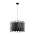 HARMONY BLACK Lampa wisząca 3 1655 TK Lighting Czarny Czarny