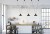 Lampa sufitowa wisząca Industrialna Loft PERM III 9146 NOWODVORSKI Lighting 3xE27 nowoczesna oprawa oświetleniowa metal żyrandol czarno-miedziany czarna potrójna zwis Inspiracje Premium