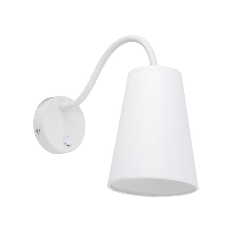 WIRE WHITE Kinkiet 1 2445 TK Lighting Biały Biały
