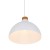 CAP WHITE Lampa wisząca 1 2070 TK Lighting Biały, Sosna Biały